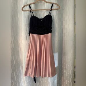 Holiday Speechless Black and Pink Dress- Size XS (Juniors)